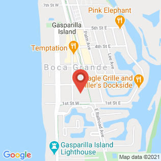 Boca Grande Community Center: Woman's Club Room map